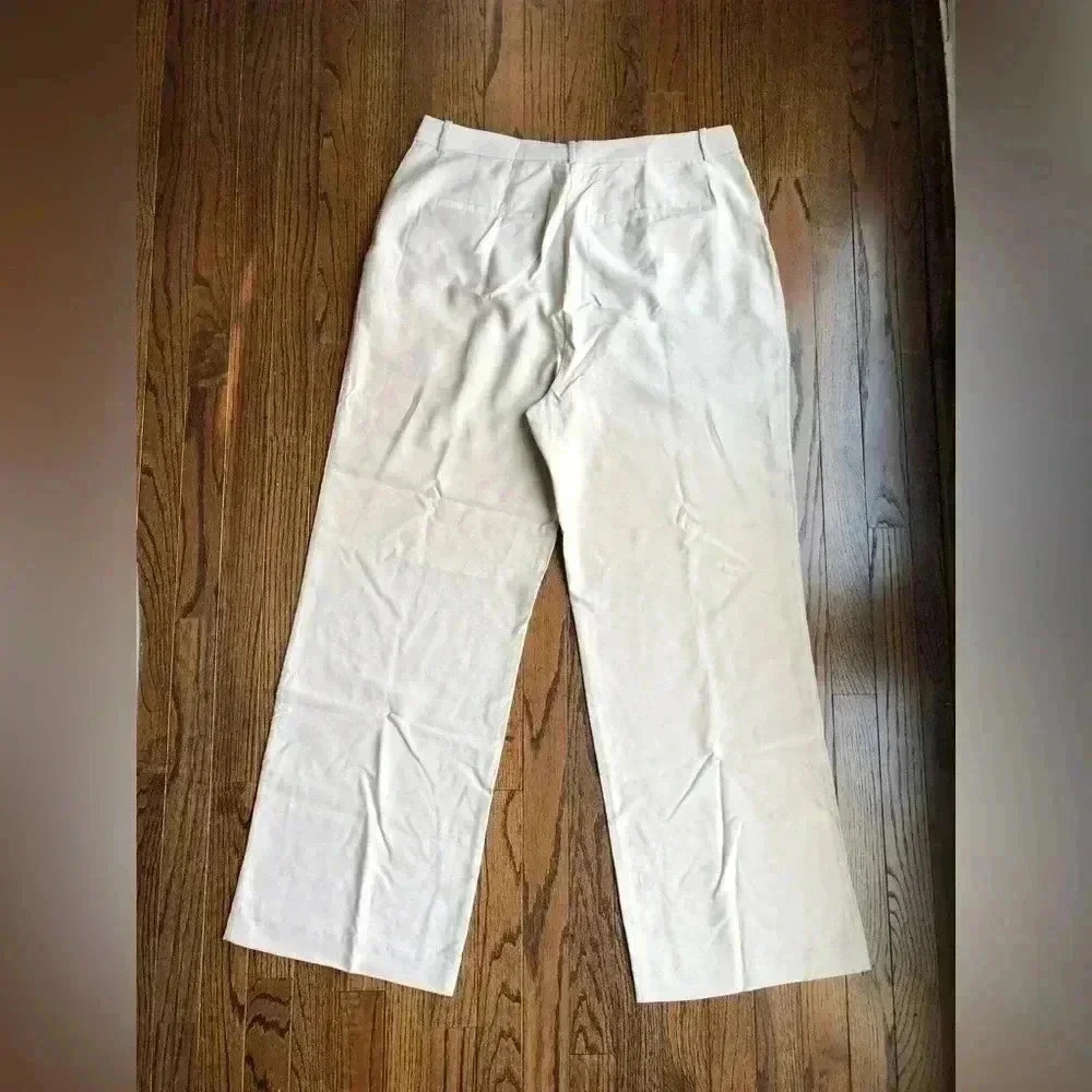 Jenni Kayne Women's 12 Jones Trousers in Tan - BRAND NEW W/TAGS! - Picture 13 of 14
